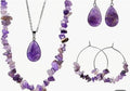Purple Gemstone Jewelry set