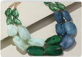 New Fashion Jelly Color Double Layer Necklace