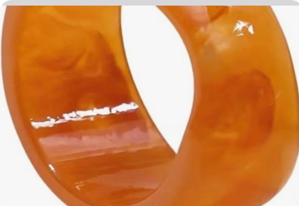 Colored Acrylic Bracelet