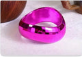 Gorgeous Fuchsia light pink wide band thick curved cuff Bracelet
