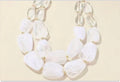 White Gorgeous Acrylic Beautiful Necklace