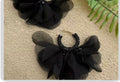 Handmade Black Ladies Earrings