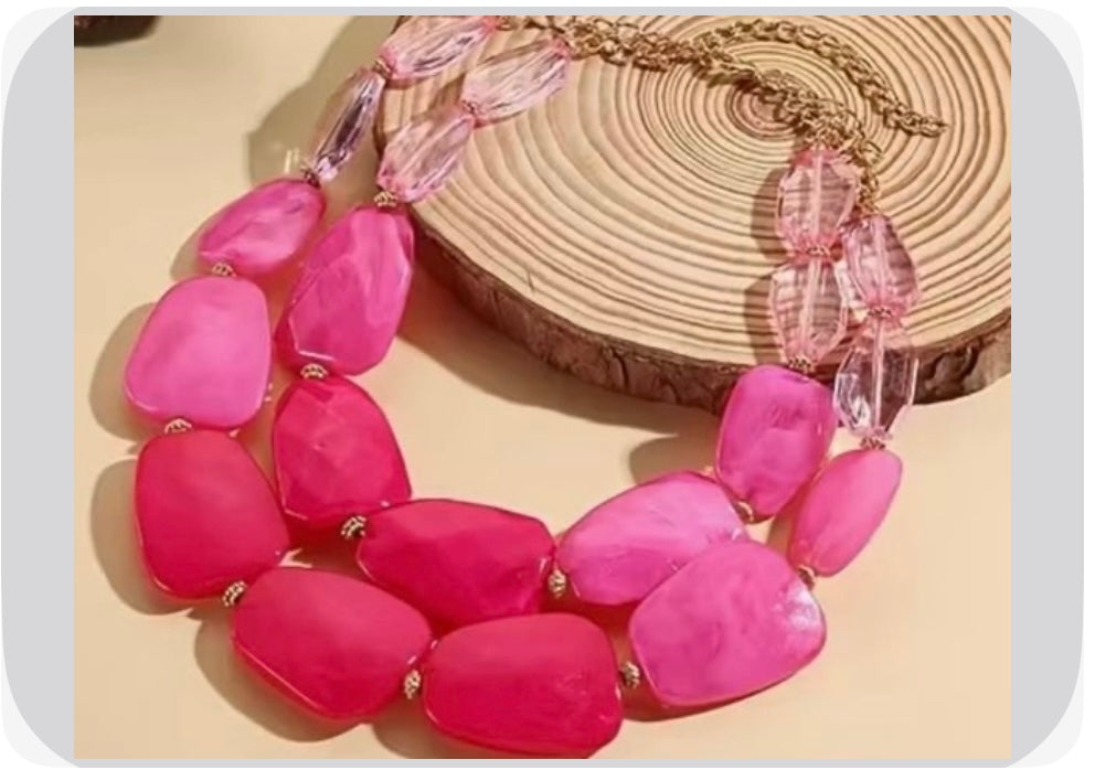 Handmade Double Layer Necklace for Women